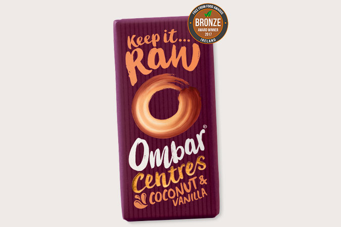 Ombar Centres - Coconut & Vanilla Vegan Chocolate